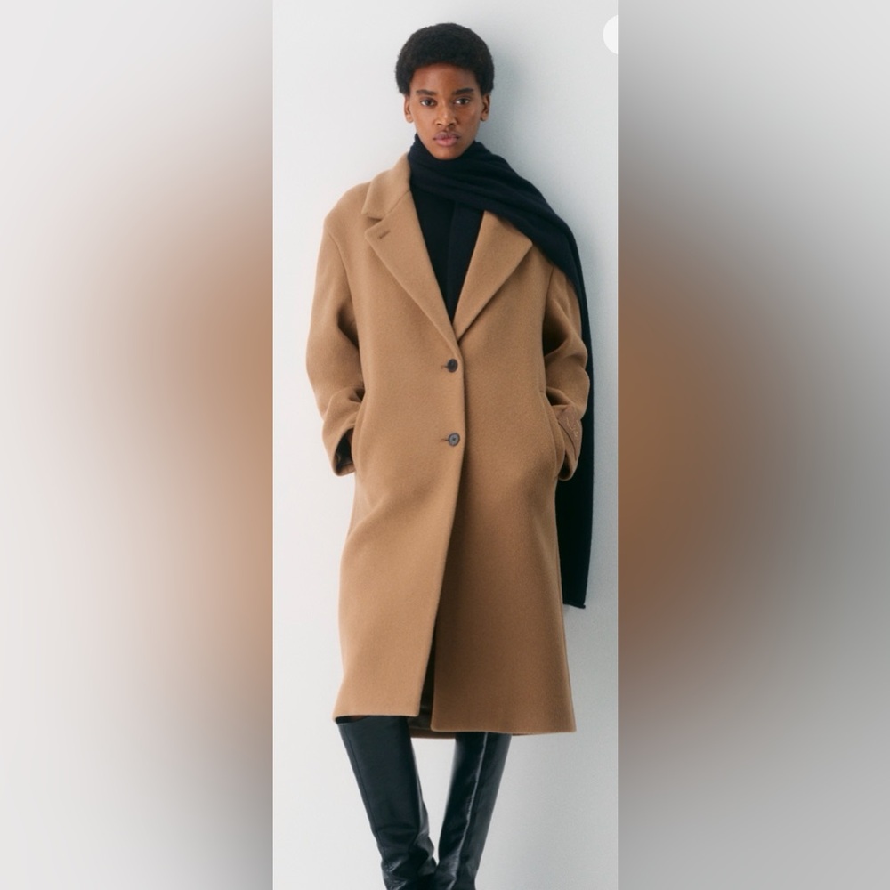 Aritzia Babaton Women's Camel Coat